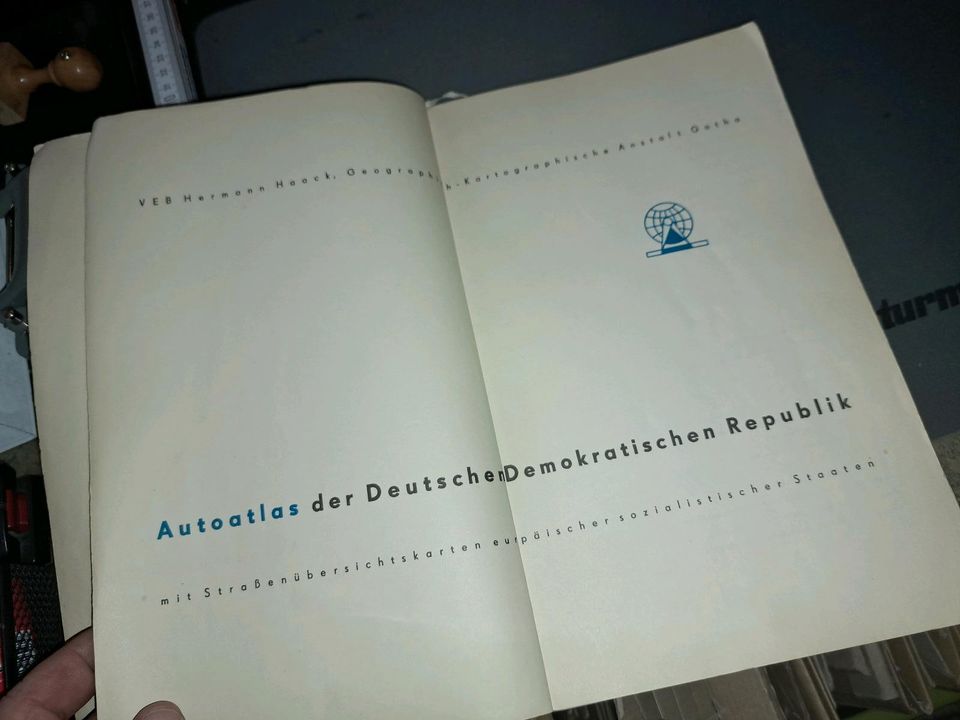 DDR Autoatlas Haack Landkarte Berlin in Berlin