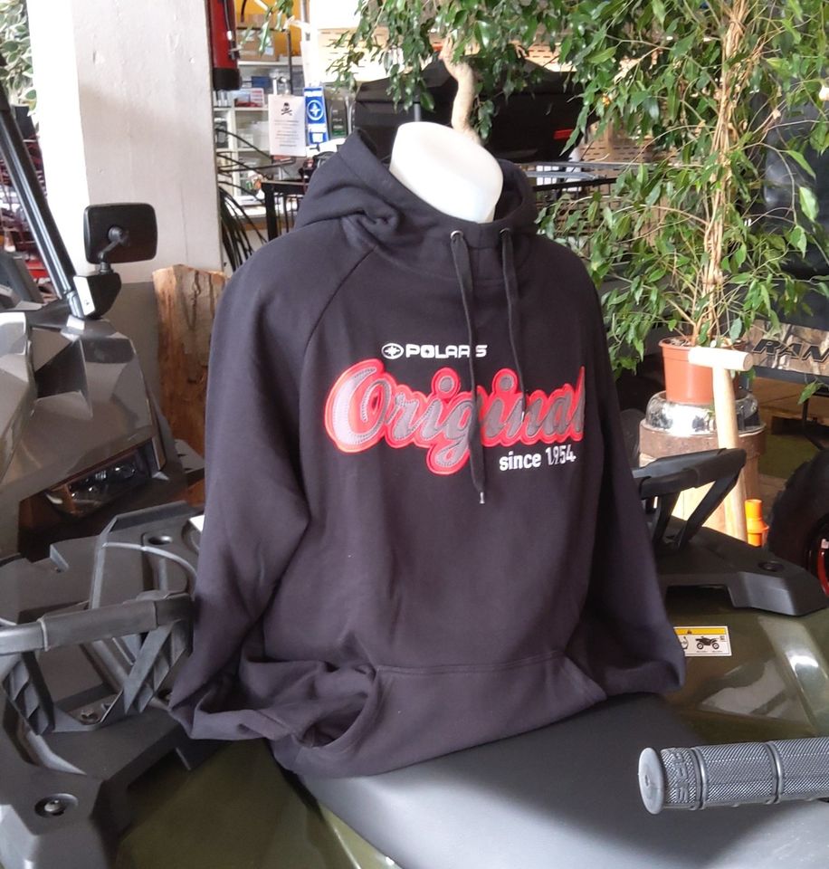 Original Polaris Hoodie MIT Kapuze, schwarz, in Gr. S & XL in Iserlohn