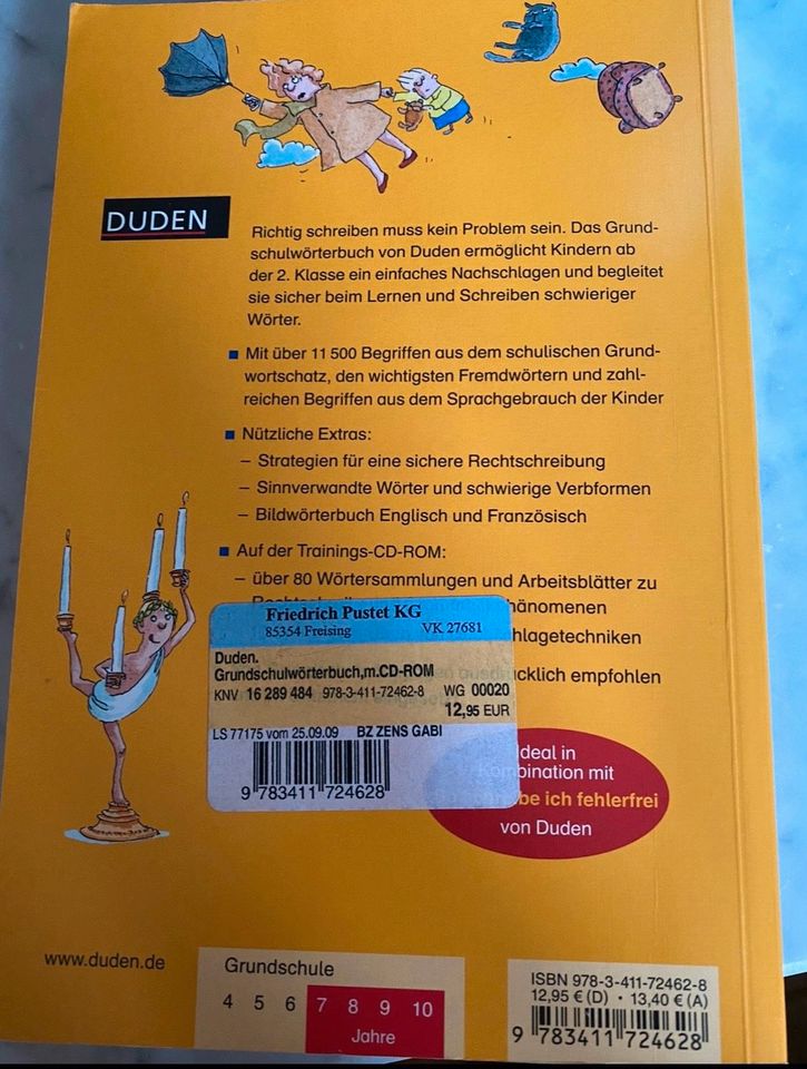 DUDEN Das Grundschulwörterbuch CD Wörterbuch wNeu inkl. Versand in Freising