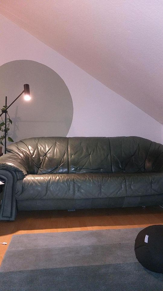 Sofa / Ledersofa / Vintage / Leder / Couch / NR in Kassel
