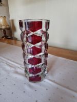 Kristallvase Glasvase Vintage Rot Kristall Vase Glas Antik alt Essen - Rüttenscheid Vorschau