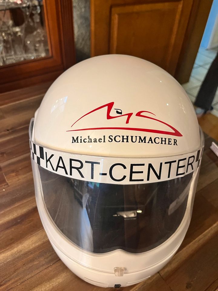 Kart Helm Michael Schumacher in Elsdorf
