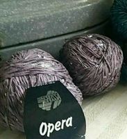 Opera Wolle lila ca 250g NP 50g 3,90€ Pailletten Nordrhein-Westfalen - Dinslaken Vorschau