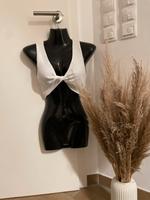 Crop top M weiß neu Bershka Niedersachsen - Vechta Vorschau