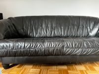 Ledergarnitur 2x Sofa und Sessel schwarz von Musterring Altona - Hamburg Rissen Vorschau