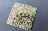 Briefmarke  Bayern  9 Kreuzer Mi. 11 Bayern - Eging am See Vorschau