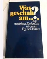 Was geschah am ..? Alle wichtigen Ereignisse für jeden Tag des Ja Bayern - Krombach Vorschau