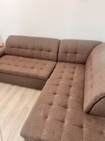 l Sofa mit schlaffunktion in braun Nordrhein-Westfalen - Rahden Vorschau