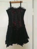 Gothic Mittelalter Kleid mit Corsage rot/schwarz Gr. M Sachsen - Nünchritz Vorschau