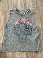 Abercrombie & Fitch Tanktop Grau Löwen Print Flower Gr. XS Baden-Württemberg - Schwäbisch Hall Vorschau