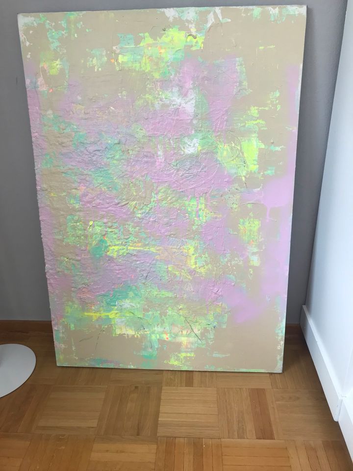 Gemälde Acryl auf Leinwand Kunst abstrakt modern Bild Malerei in Düsseldorf