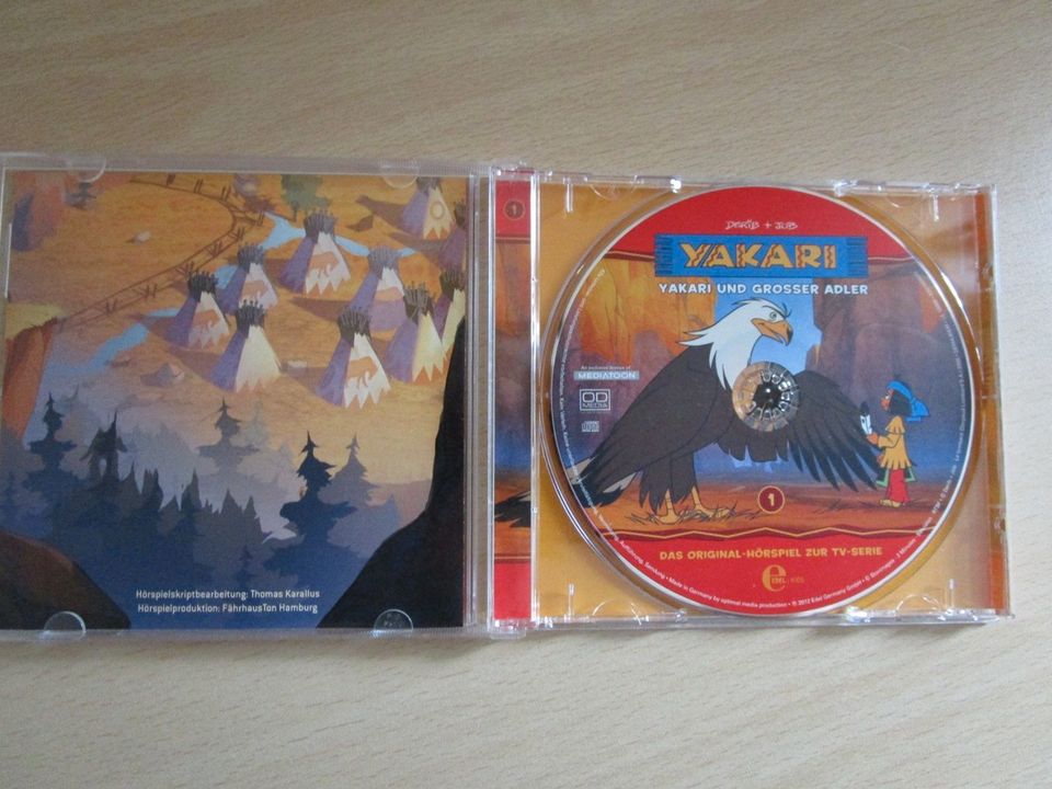 Yakari CD Hörspiel Folge 1 Yakari und großer Adler in Maxdorf