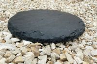 Trittstein Schiefer rund 30 cm Japanplatte Step Stone schwarz Rheinland-Pfalz - Boppard Vorschau