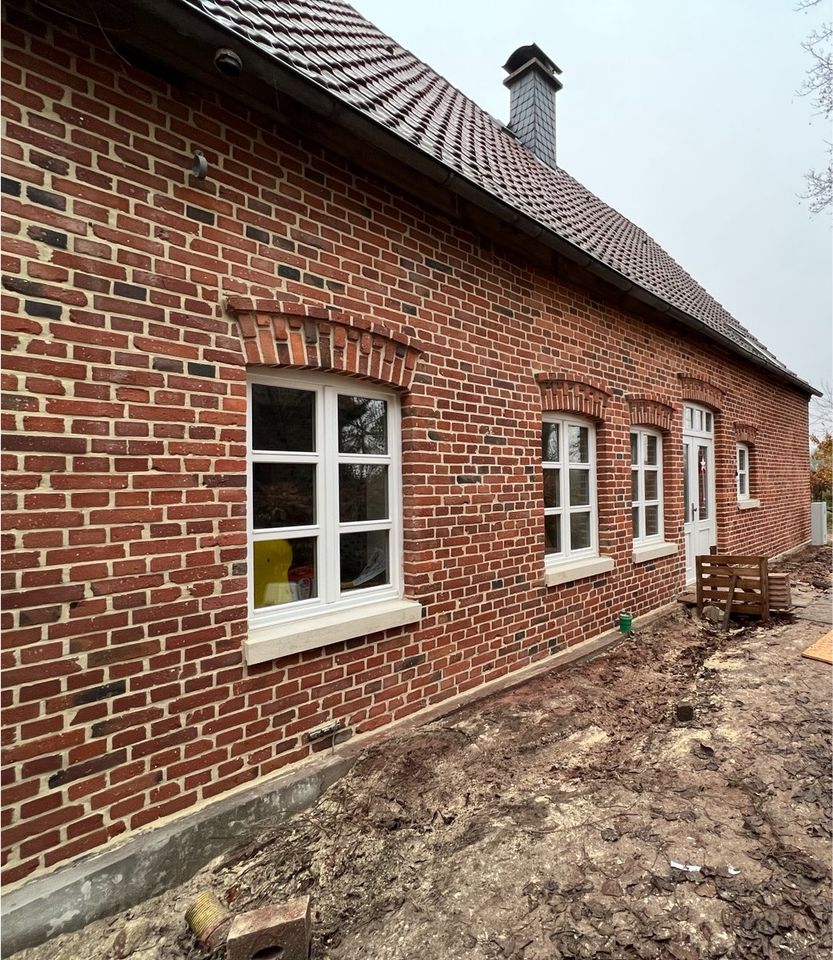 Altbau Sanierung Mauerwerk Fugen Fassaden Reinigung Strahlen in Steinfurt