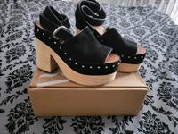 Hohe absatzsandalette aus Leder Zara Limited Edition Nordrhein-Westfalen - Bocholt Vorschau