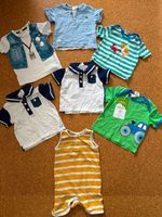 6 T-Shirts, 1 Spieler - Pusblu, H&M, Topomini - Gr. 62, 68 - ab Hessen - Vellmar Vorschau