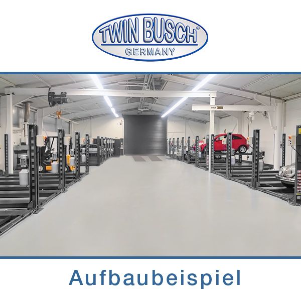 Twin Busch ® 4 Säulen Parkhebebühne 3.6 t  -  Anthrazit in Mülheim (Ruhr)