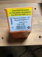 Gipsplattenschrauben für Faserplatten 3,9x22 Sachsen - Chemnitz Vorschau