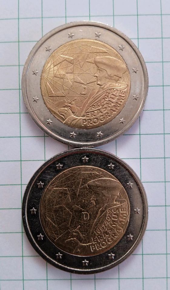 2 Euro Münzen. in Südharz