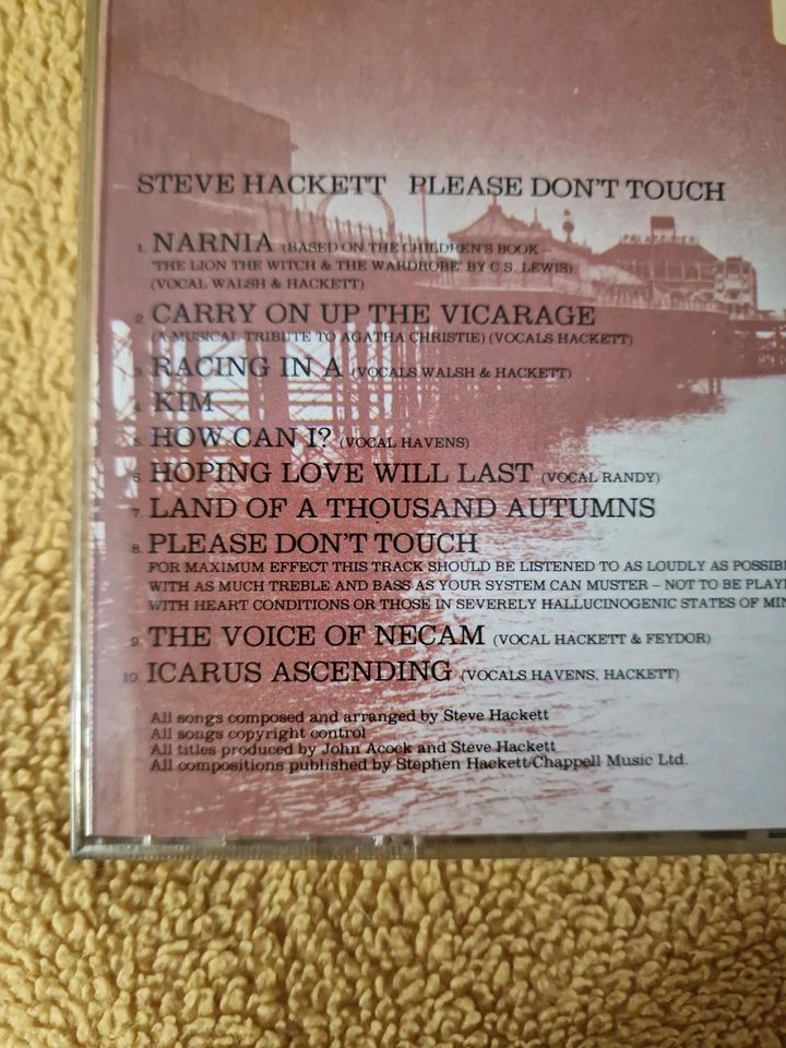 Steve Hackett - Please dont touch in Seitingen-Oberflacht