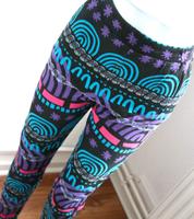 Haremshose baggy Hose jogger muster Marimekko 36 S schwarz lila Hannover - Döhren-Wülfel Vorschau
