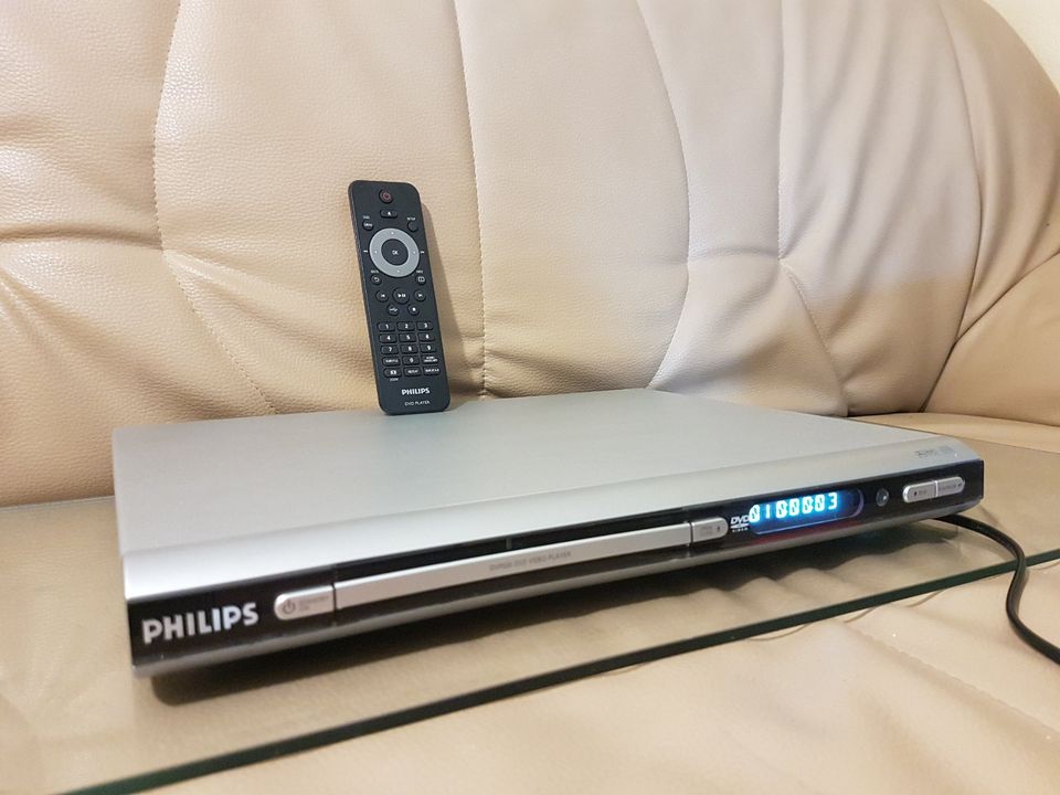 Philips DVP 520 DVD Player  SCART SVideo in Naundorf bei Oschatz