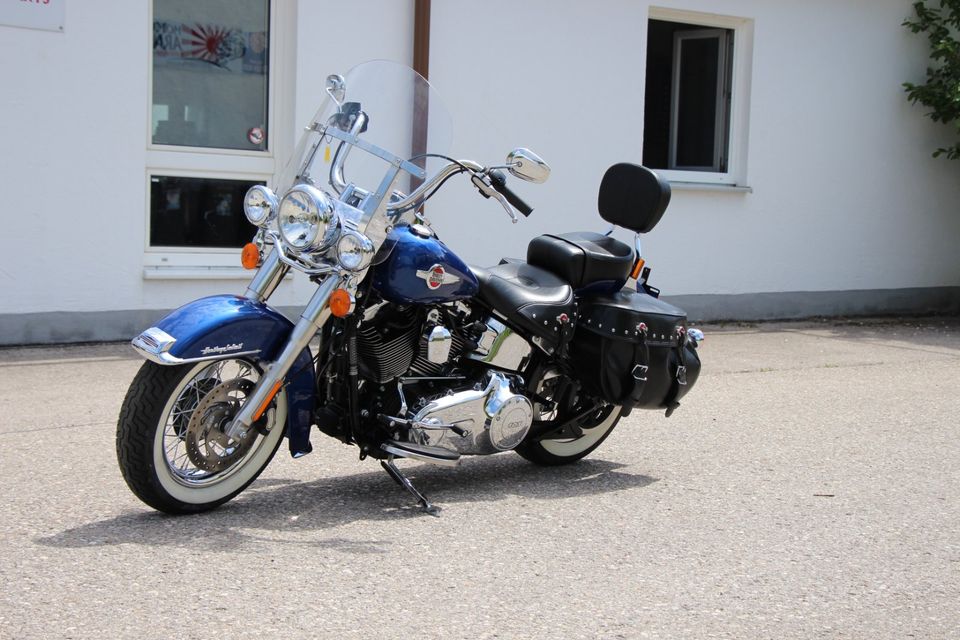 Harley-Davidson Heritage Classic 1. Hand + Bike Ankauf + Finanz. in Dachau