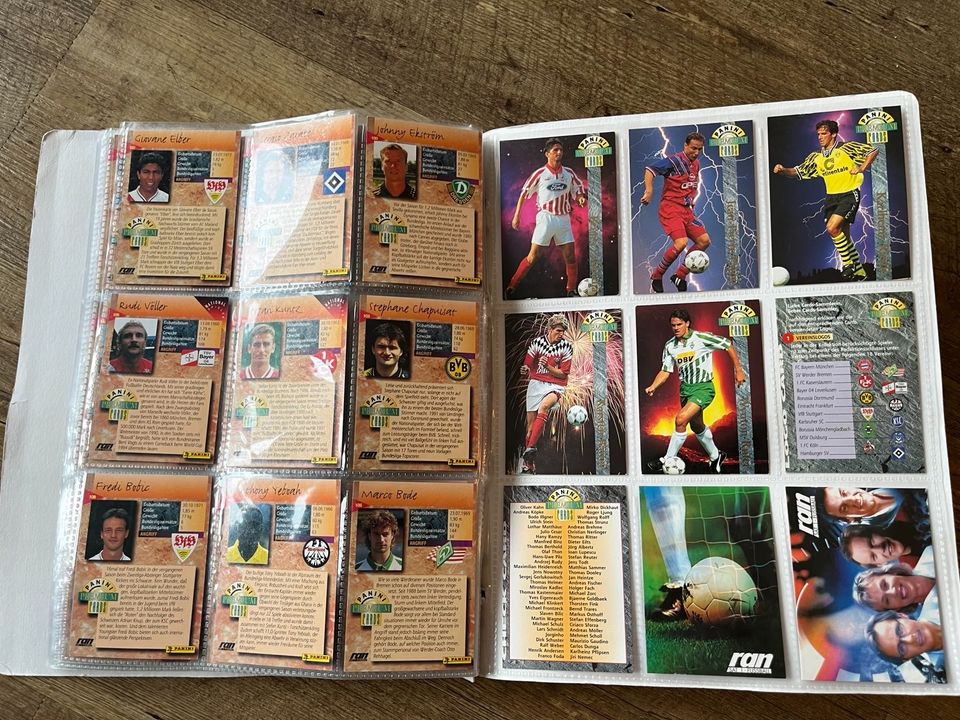 Fußball Karten Panini Premium Cards 94/95 vollständig in Göttingen