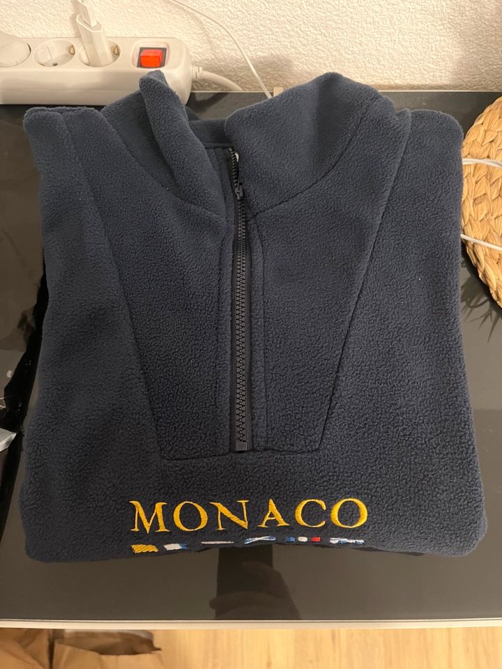 Monaco Pullover mit Zipper / Blau in Ringsheim