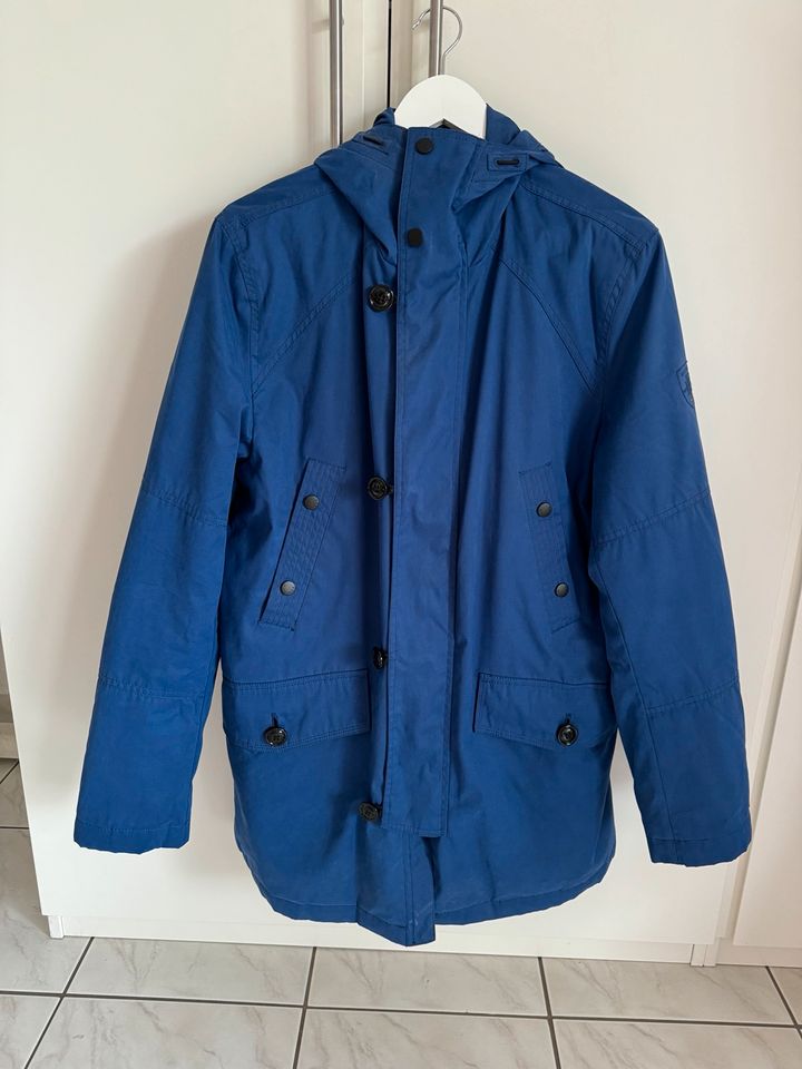 Tommy Hilfiger Parka Jacke blau L in Aschaffenburg