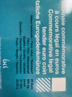 Gedenkmünze Silber 25 Jahre Europawahl Sammleredition /Wertanlage Baden-Württemberg - Albershausen Vorschau