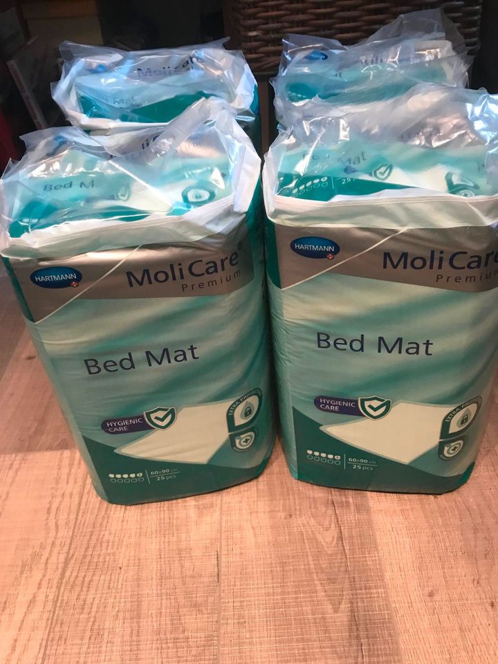 10xMoli Care Premium Bed Mats 5 Tropfen Bettunterlagen Unterlagen in Bestwig