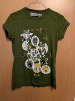 T-Shirt Zara grün Monster Gr. 40 Niedersachsen - Rosdorf Vorschau