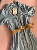 Zara Jeanskleid MaxiKleid aus Baumwolle Neu mit Etikett Düsseldorf - Benrath Vorschau