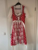 Dirndl Rot Weiß Bluse Schürze Größe 36 Kleid Oktoberfest Wiesn Niedersachsen - Hemmingen Vorschau