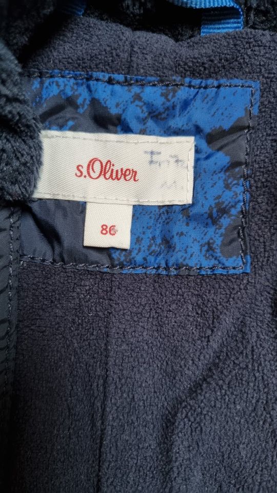 Winteroverall, s.Oliver, Gr. 86 mit abnehmbaren Füßchen in Dresden