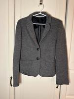 Max Mara Weekend Blazer Jacke Gr.36 S Grau Wolle Berlin - Spandau Vorschau