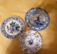 Vintage Delft Blue - Holland teller,Wandteller Sammlung Niedersachsen - Stade Vorschau