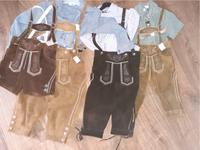 Lederhose 92/98, 104/110, 116/122, kurz u. lang, Trachtenhemd Bayern - Wurmsham Vorschau