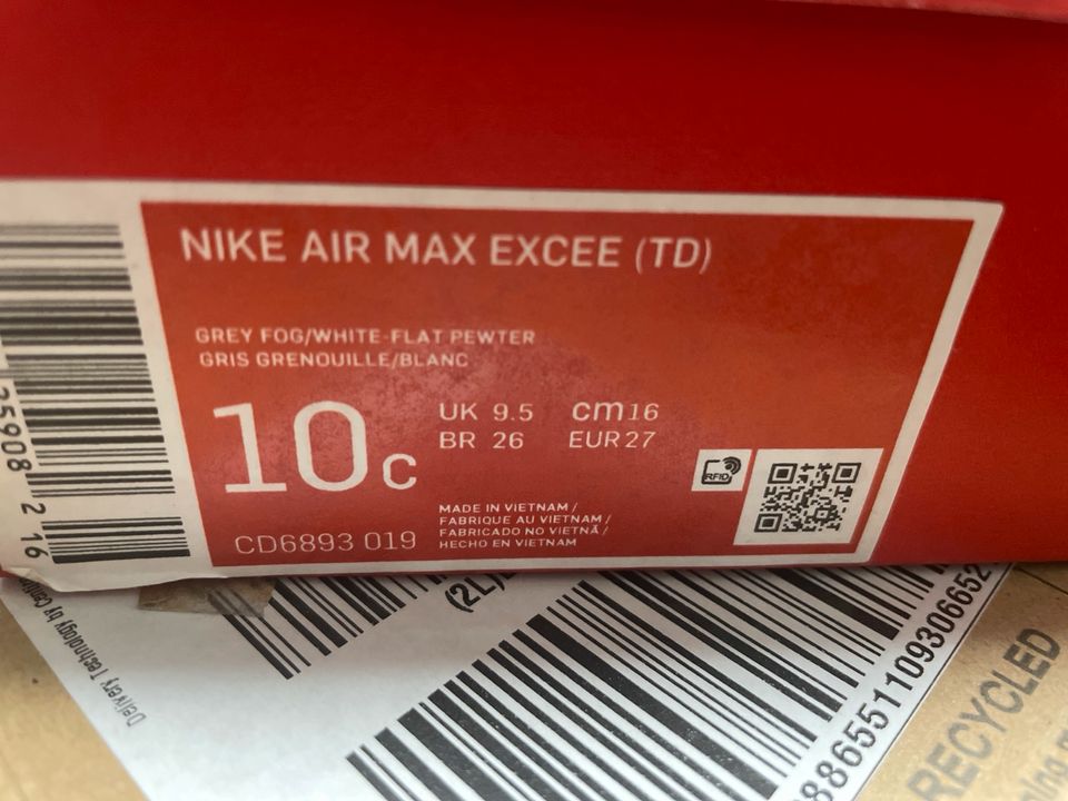 Nike Air Max Excee (TD)/Gr.27 in Aachen