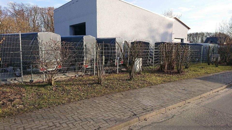 Pkw Anhänger mieten mit Glasbock Fensterbock leihen 2t GG in Hennigsdorf