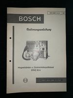 Bosch Magnetzünder-Verteilerprüfstand EFMZ30A Bedienungsanleitung Brandenburg - Eggersdorf Vorschau