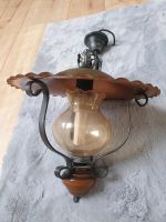 Vintage Kupfer Eisen Deckenlampe Leuchter Lampe Nordrhein-Westfalen - Leverkusen Vorschau