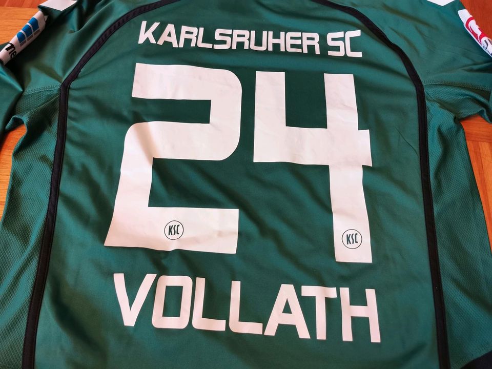 Karlsruher SC Trikot René Vollath KSC in Baden-Baden
