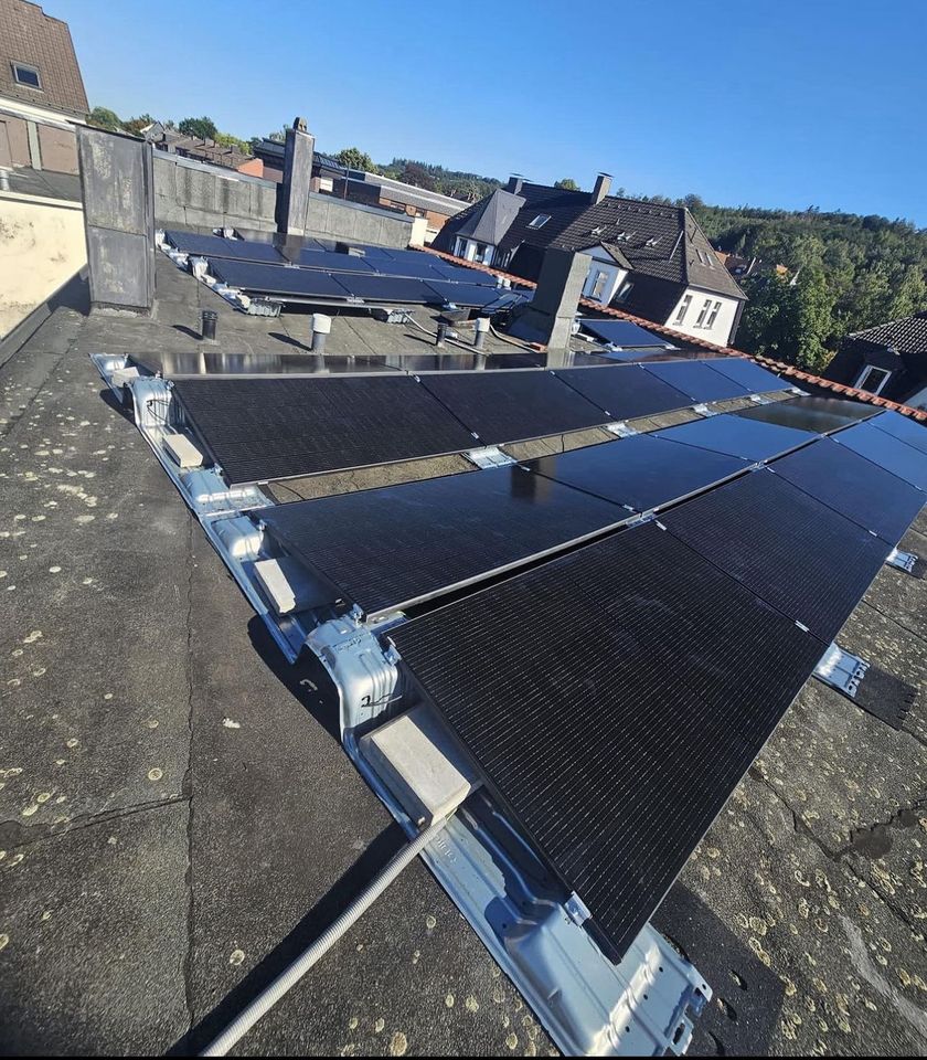☀️ 10kW Photovoltaik Anlage + 7,6kW Solarspeicher | Schlüsselfertig | Glas/Glas Module | Photovoltaikanlage | PV Anlage in Hagen