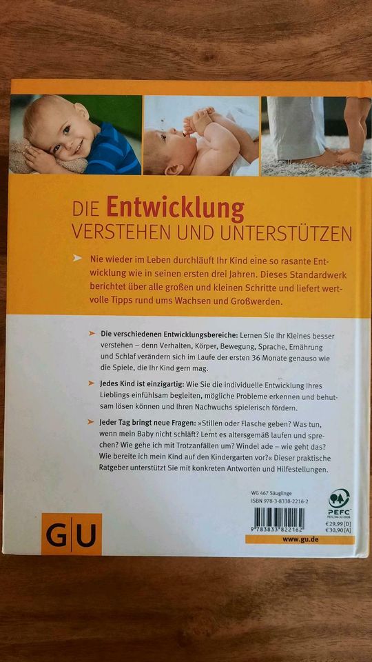 Buch: Die ersten 3 Jahre meines Kindes, Ratgeber Entwicklung etc. in Gersthofen