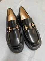 H&M Schuhe- Loafer, neu, echt Leder mit Absatz, ohne Etikett Nordrhein-Westfalen - Hamm Vorschau