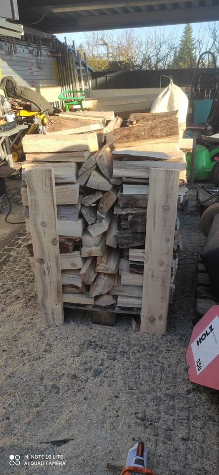 Holz Brennholz Kaminholz Fichte 1Raummeter in Kirchworbis