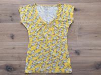 REVIEW Shirt Gelb Vogel Frieden Gr 36 Baumwolle Sommershirt Berlin - Steglitz Vorschau