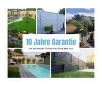 10 JAHRE GARANTIE Betonzaun-Fabrik + Montage + Farbe oder DIY Sachsen-Anhalt - Magdeburg Vorschau